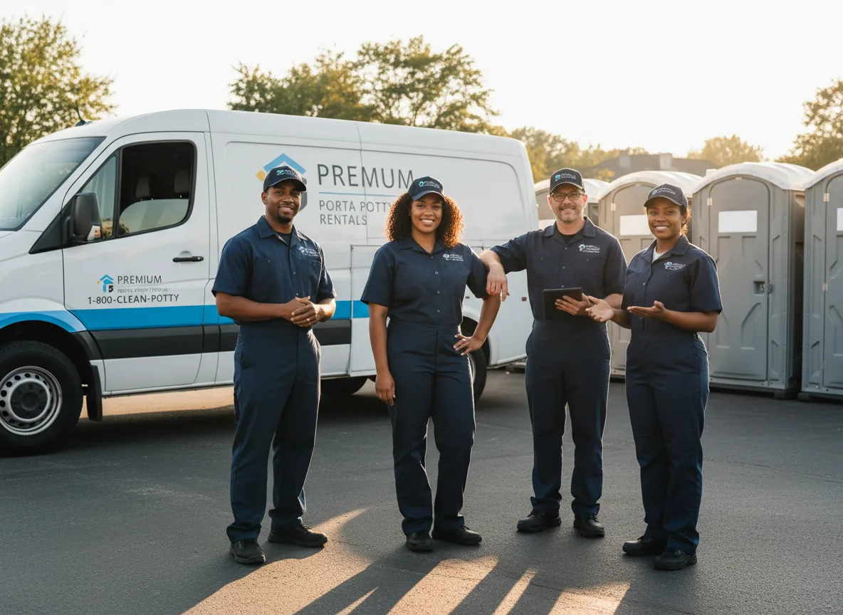 VIP Portable Toilets company in Astoria, IL